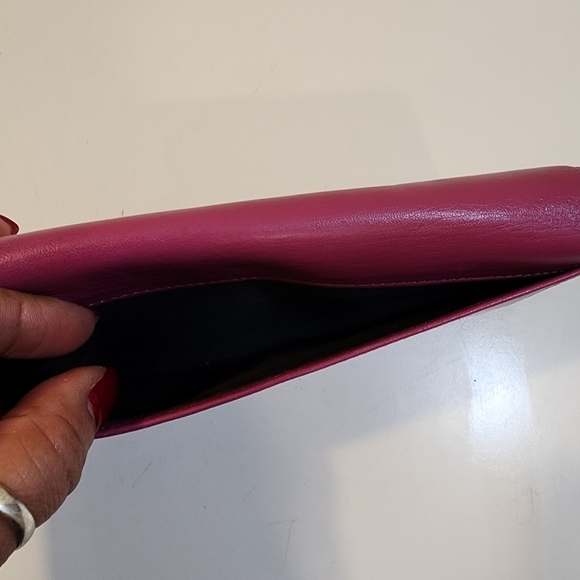 LODIS Pink Fuschia leather wallet - Picture 9 of 10